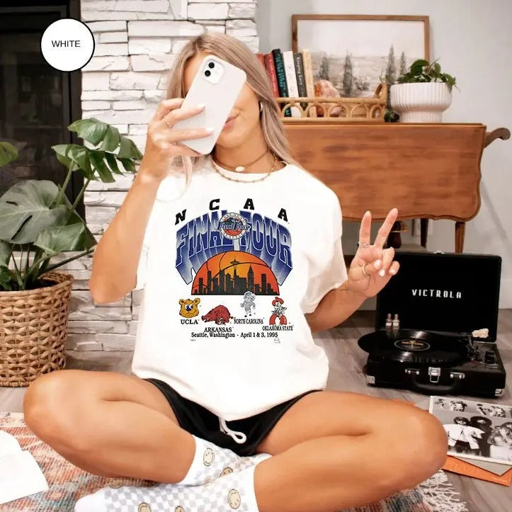 Ncaa Final Four Tshirt, Sport Fan Tee, Ncaa Final Four, Ncaa Final Four 90s, San Antonio Ncaa 90s, Ncaa Vintage 90s, Gift...