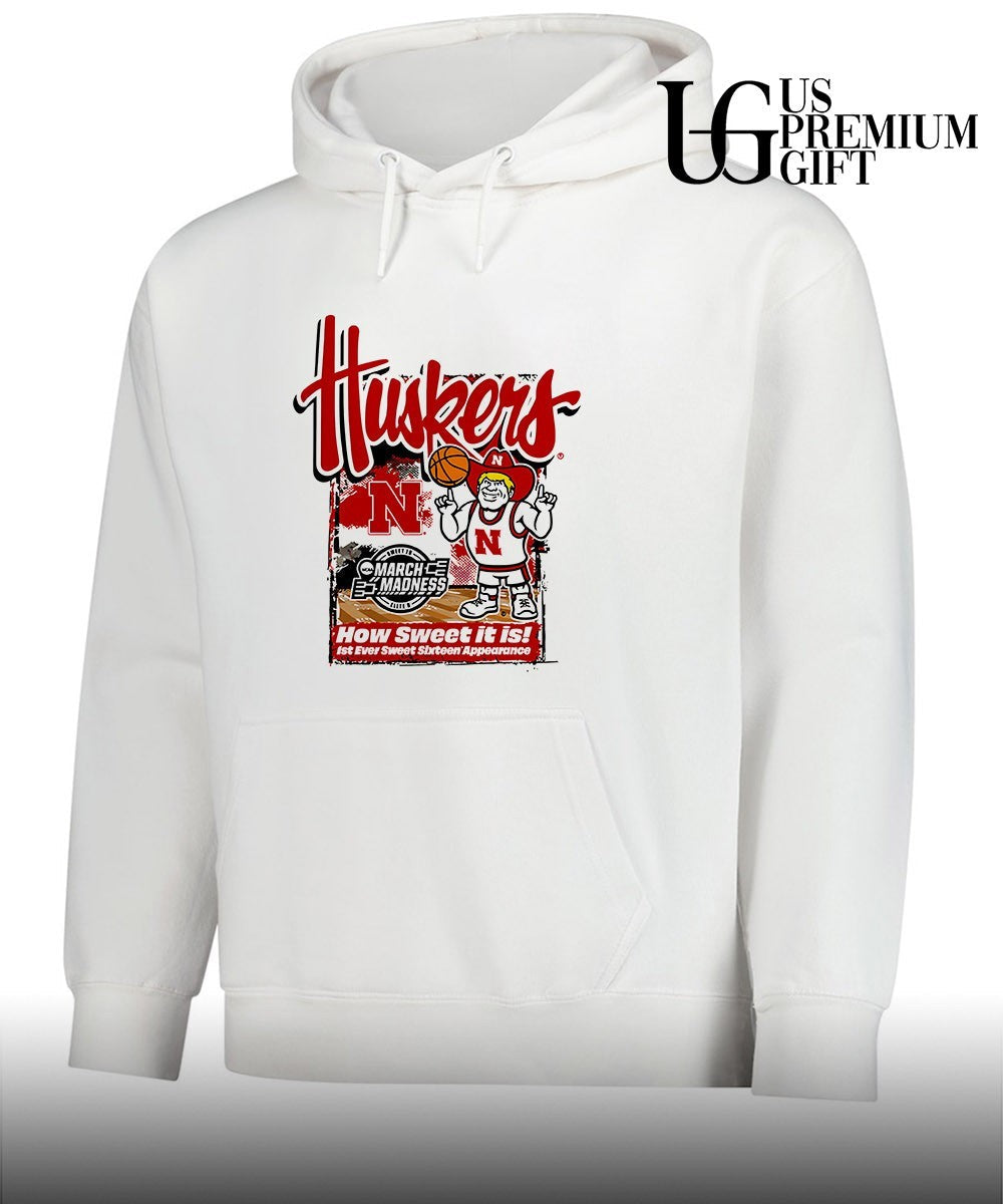 Nebraska Huskers 2026 NCAA March Madness First Ever Sweet 16 How Sweet It Is shirt