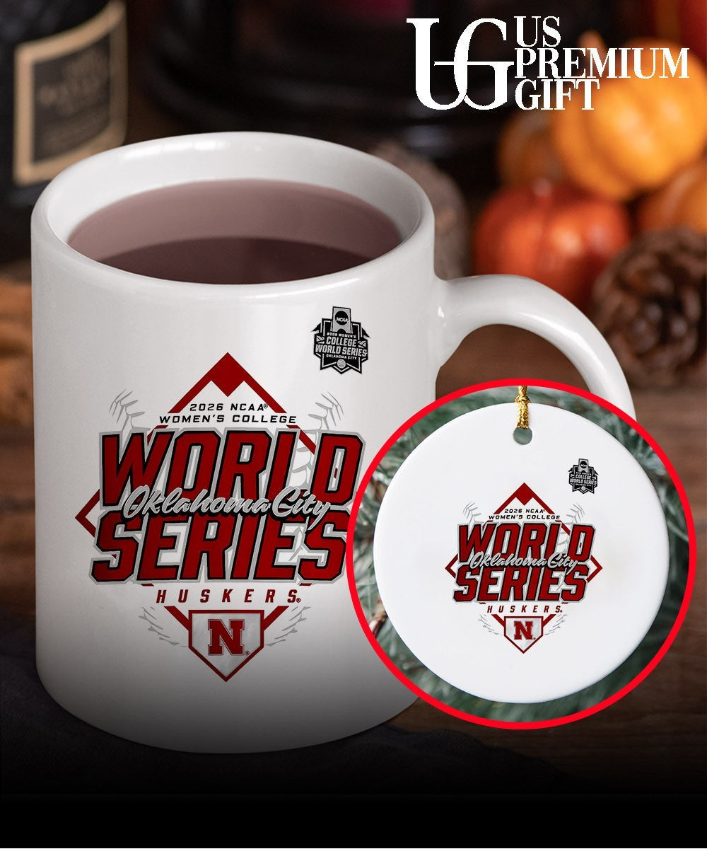 Nebraska Huskers 2026 NCAA Women’s College World Series logo shirt