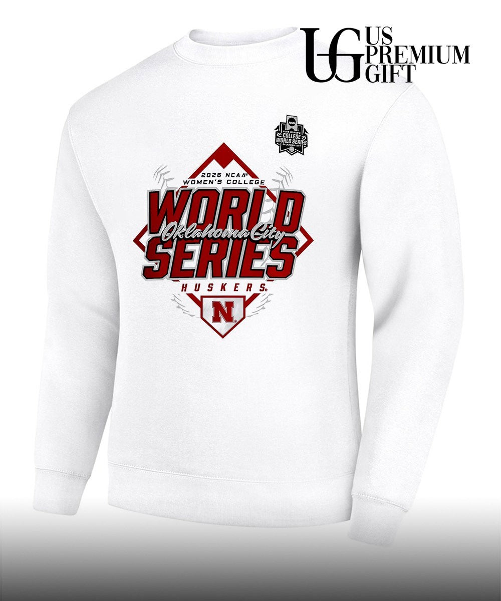 Nebraska Huskers 2026 NCAA Women’s College World Series logo shirt