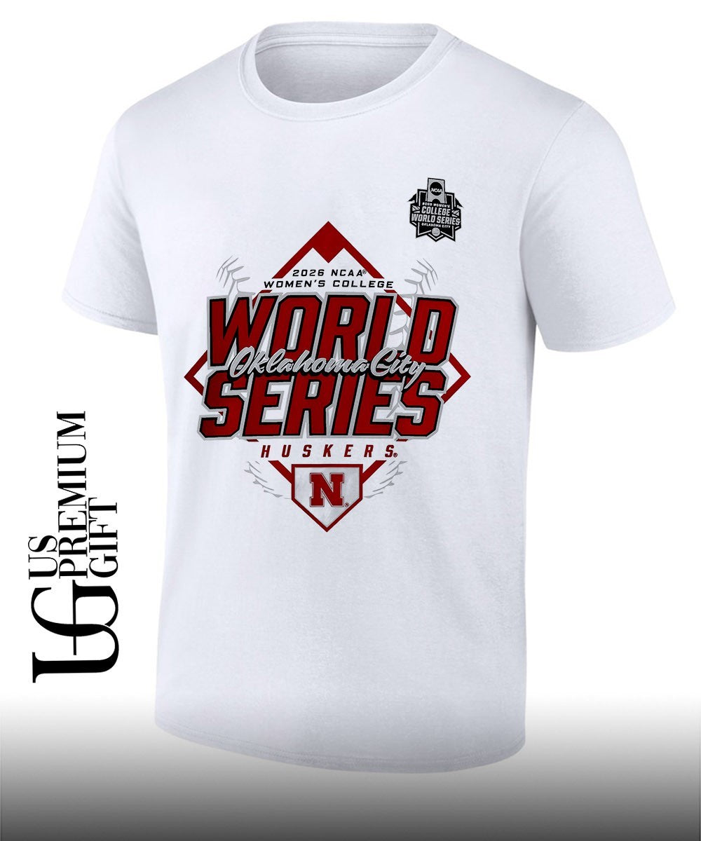 Nebraska Huskers 2026 NCAA Women’s College World Series logo shirt