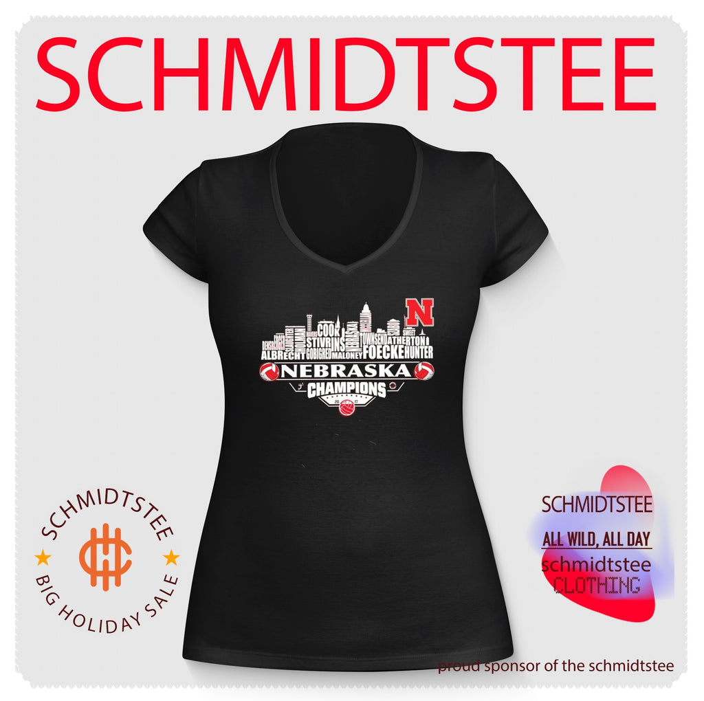 Nebraska Volleyball Champions Skyline Roster 2026 shirt