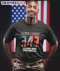 Never Forget 343 All Gave Some Some Gave All Firefighter Shirt
