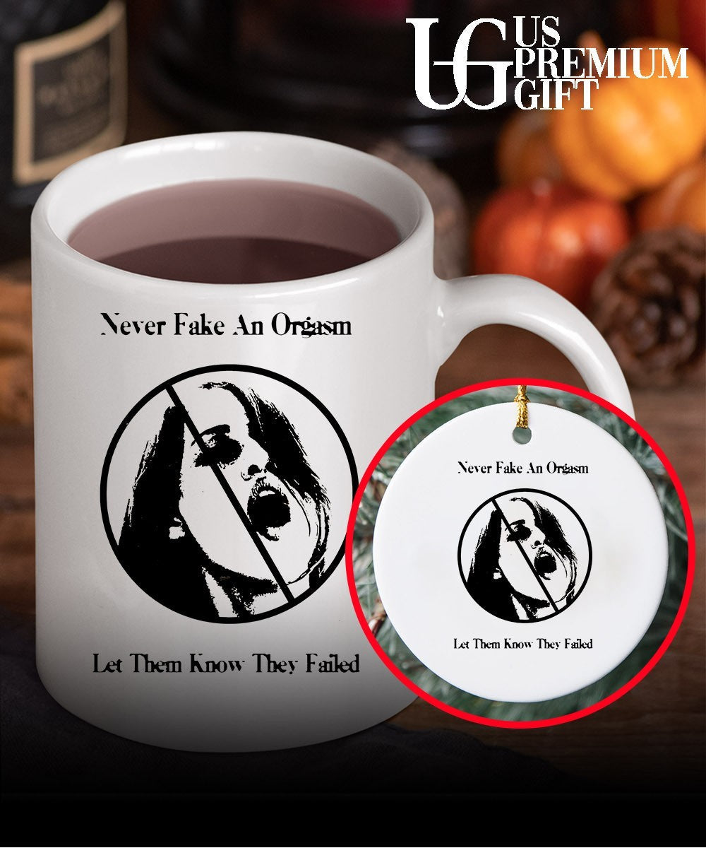 Never fake an orgasm let them know they failed shirt