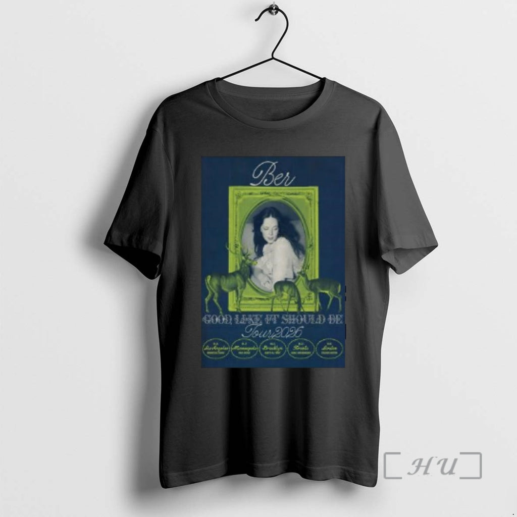 New Ber Tour Good Like It Should Be 2026 Circle Black Premium T Shirts Sweater