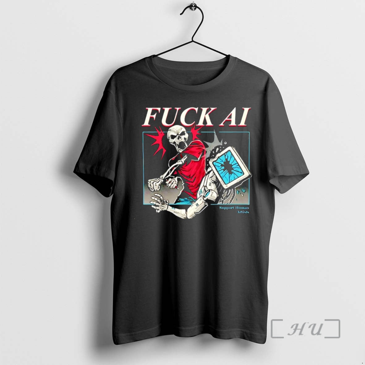 New Fuck Ai Support Human Artists Christmas