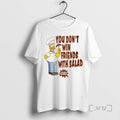 New Homer Simpsons You Dont Win Friends With Salad Circle