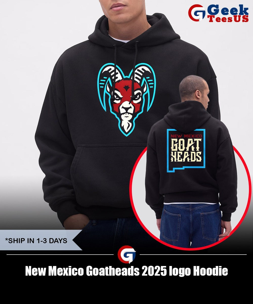 New Mexico Goatheads 2025 logo shirt