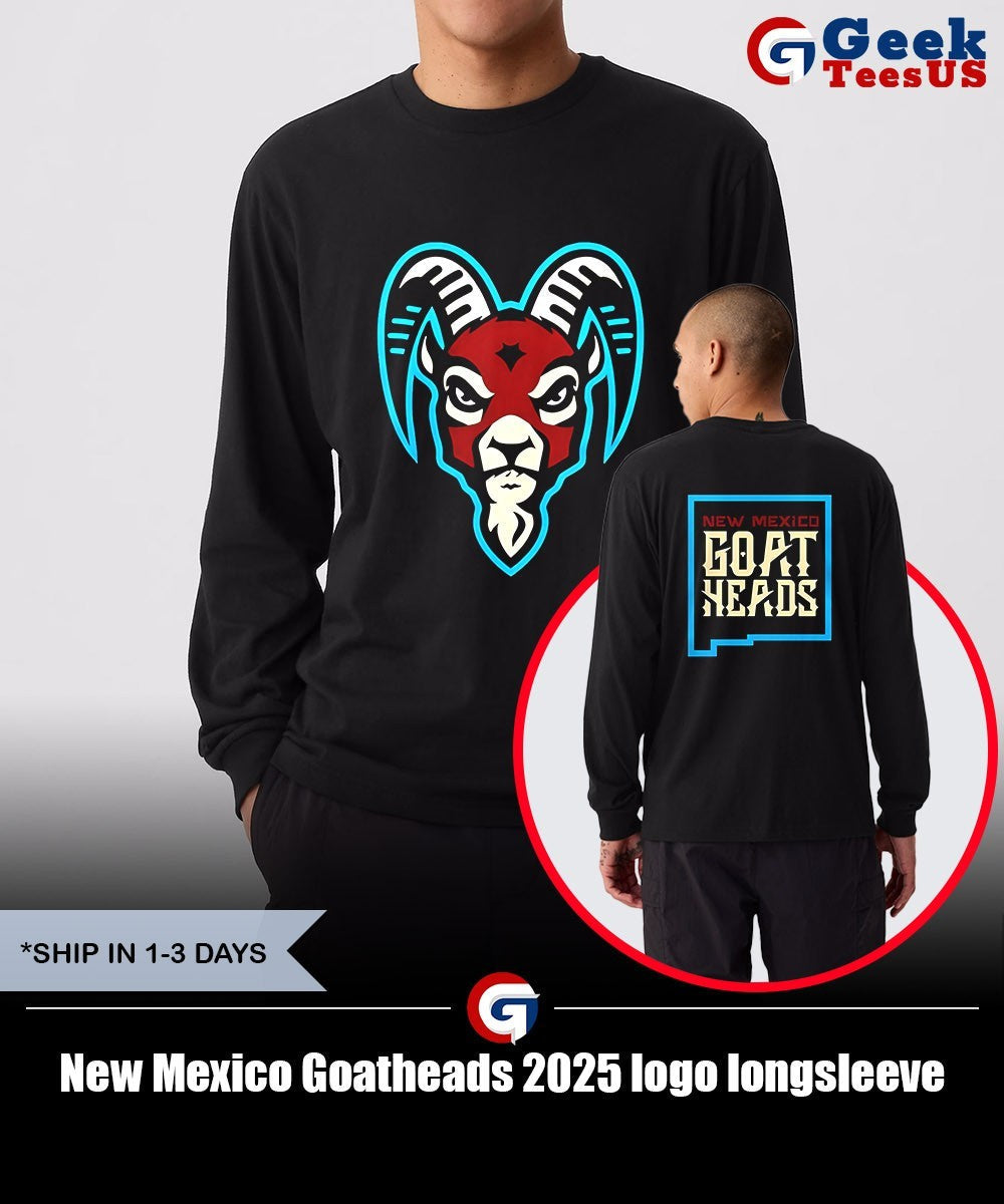 New Mexico Goatheads 2025 logo shirt