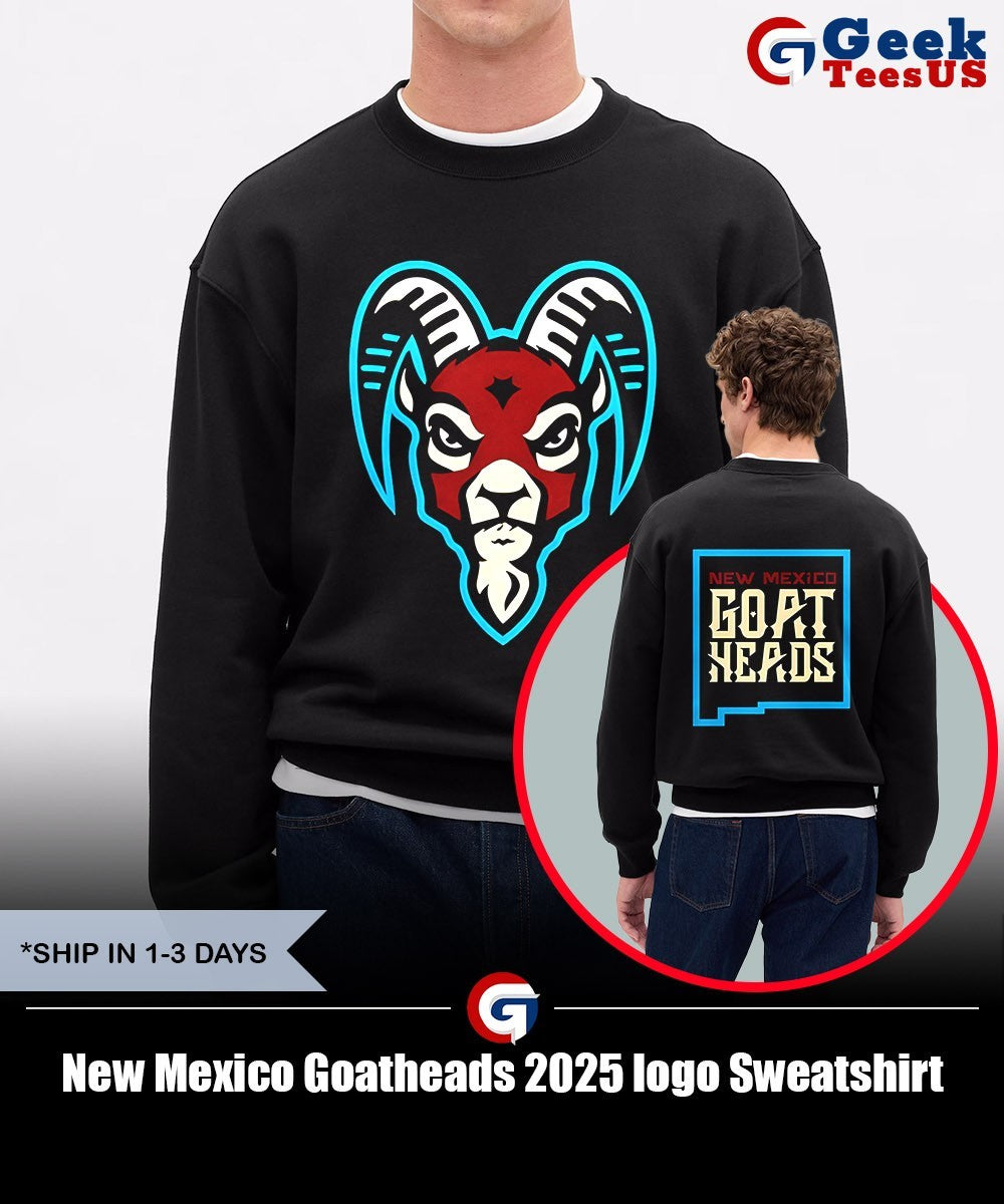 New Mexico Goatheads 2025 logo shirt
