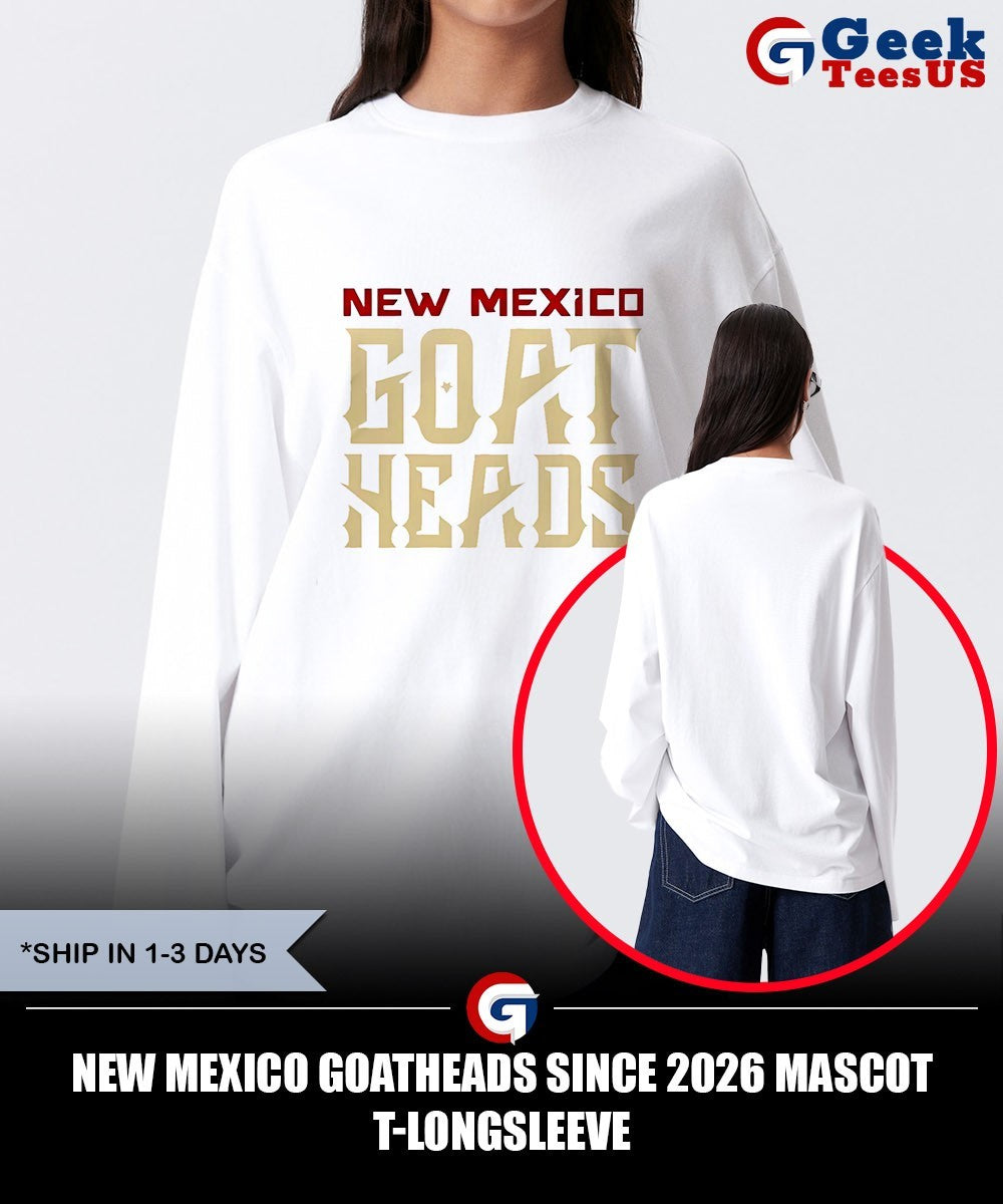 New Mexico Goatheads since 2026 mascot shirt
