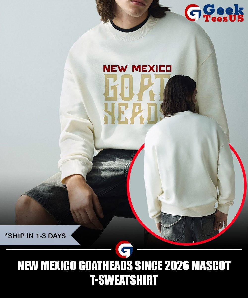 New Mexico Goatheads since 2026 mascot shirt