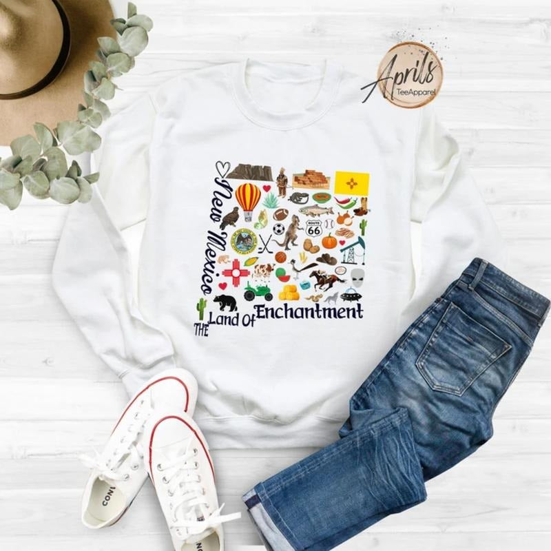 New Mexico Sweatshirt, New Mexico Hoodie, State Shirt Classic Fashion | HypeDripTees.com