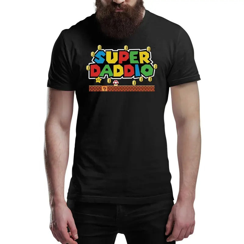 New Super Daddio Shirt Top Daddy Dad T-Shirts, Hoodie, Sweatshirt