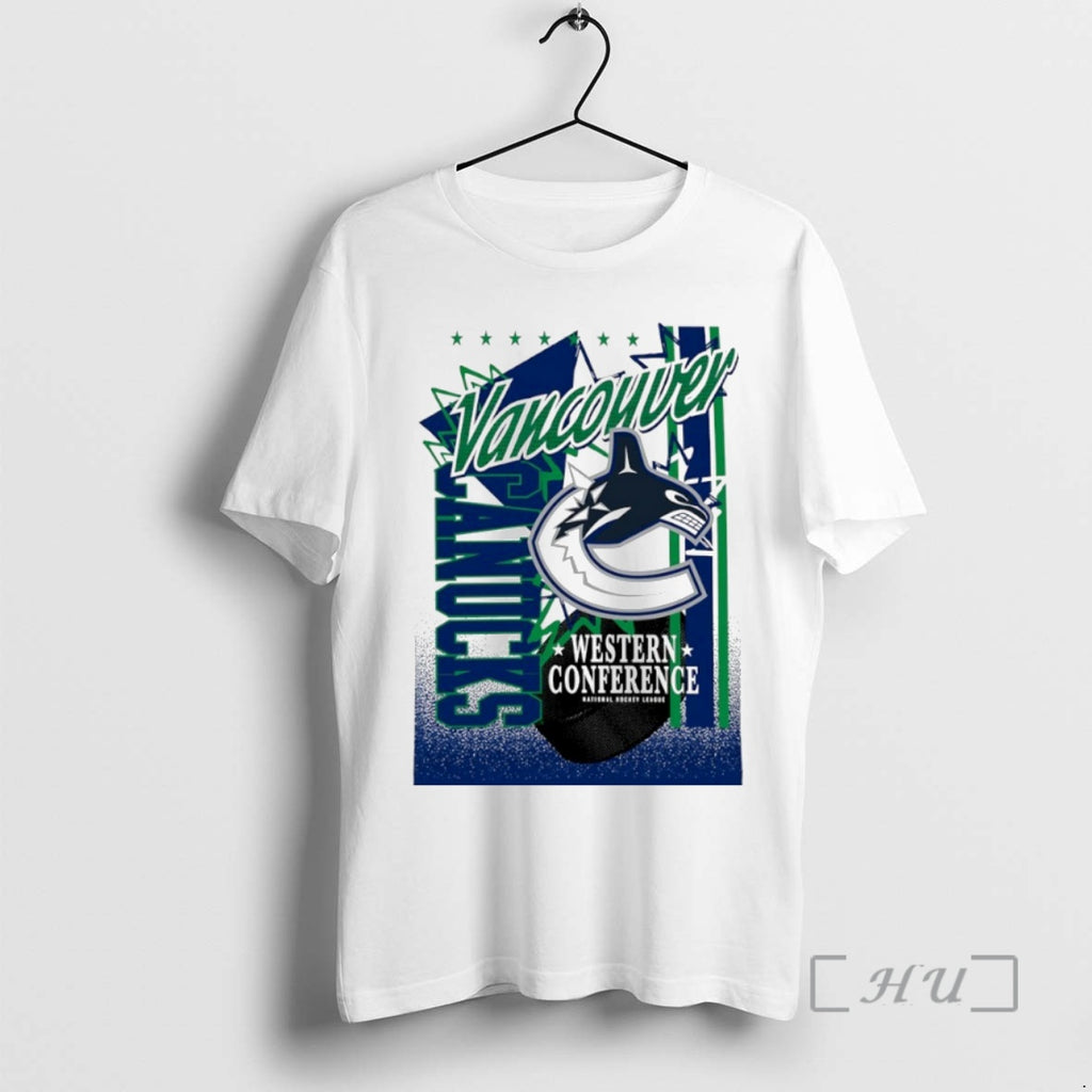 New Vancouver Canucks Western Conference Nhl Logo Circle