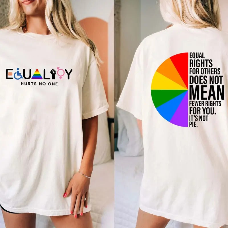 New Version Equality Hurts No One Shirt, Equal Rights Shirt, Equal Rights For Others Does Not Mean Fewer Nights For You,...