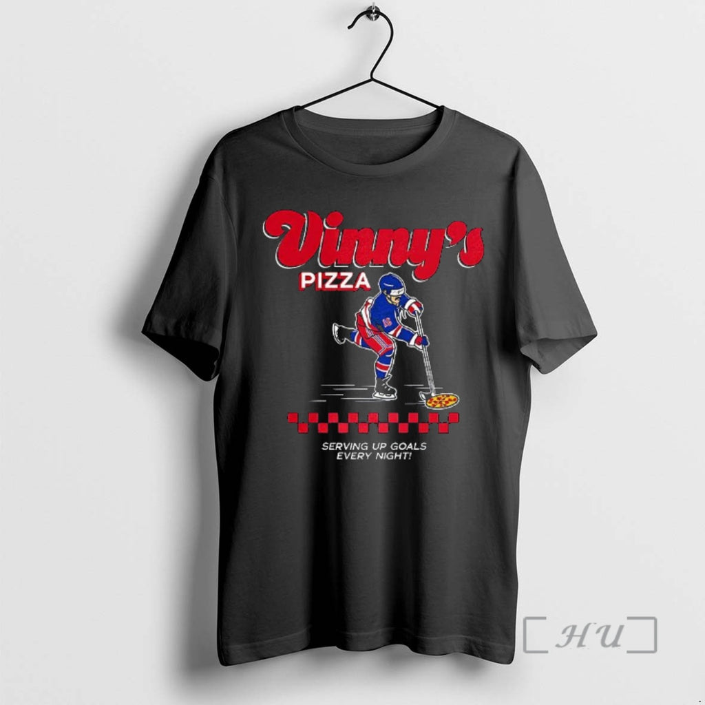 New Vincent Trocheck New York Rangers Vinnys Pizza Serving Up Goals Every Night Premium