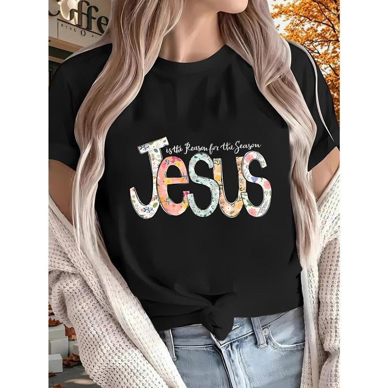 New Women'S Printed T-shirt, Short Sleeves, Four Seasons Can Be Worn for Outdoor, Home, Sports Top Gift style 03 Hoodie,...