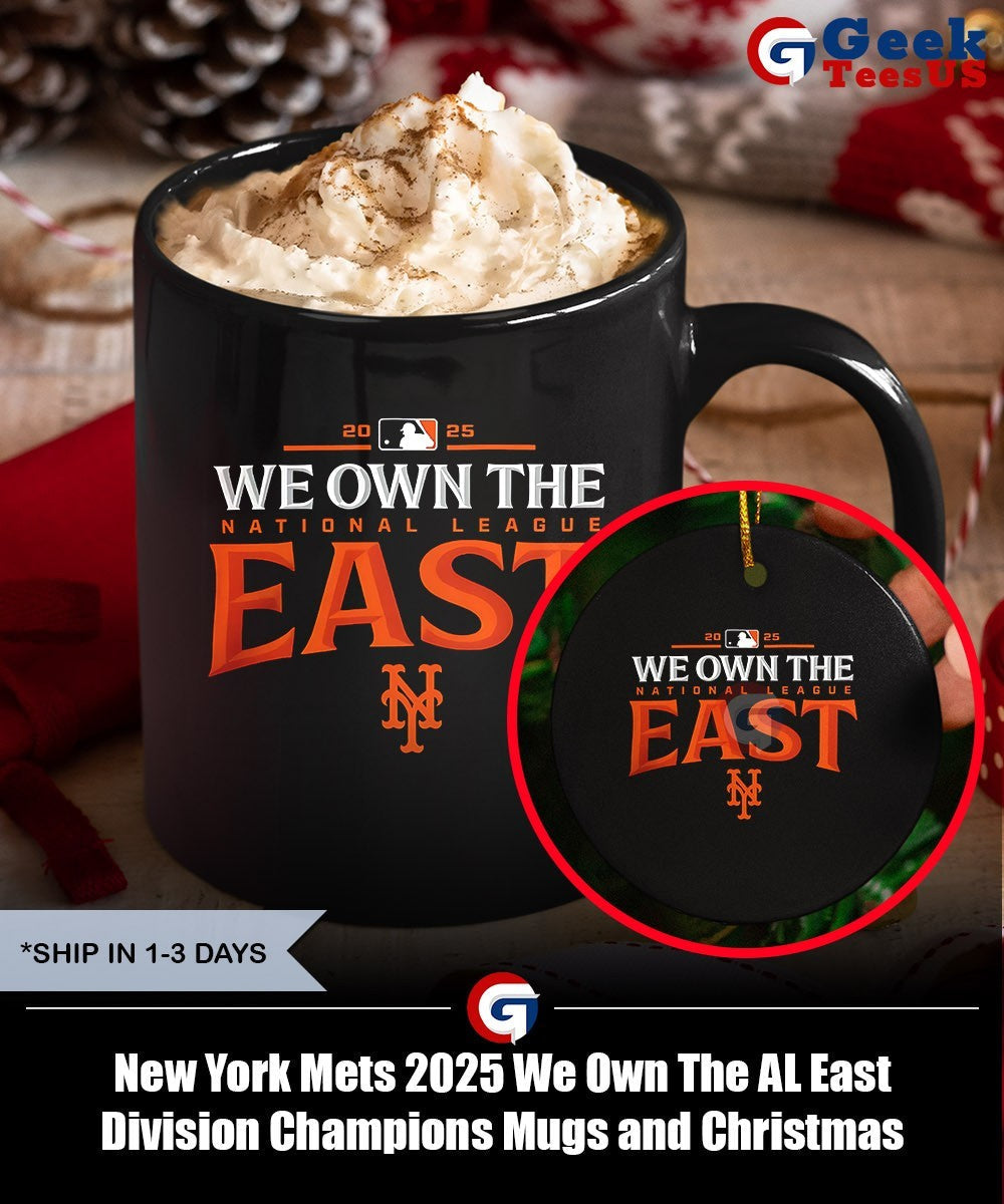 New York Mets 2025 We Own The AL East Division Champions shirt