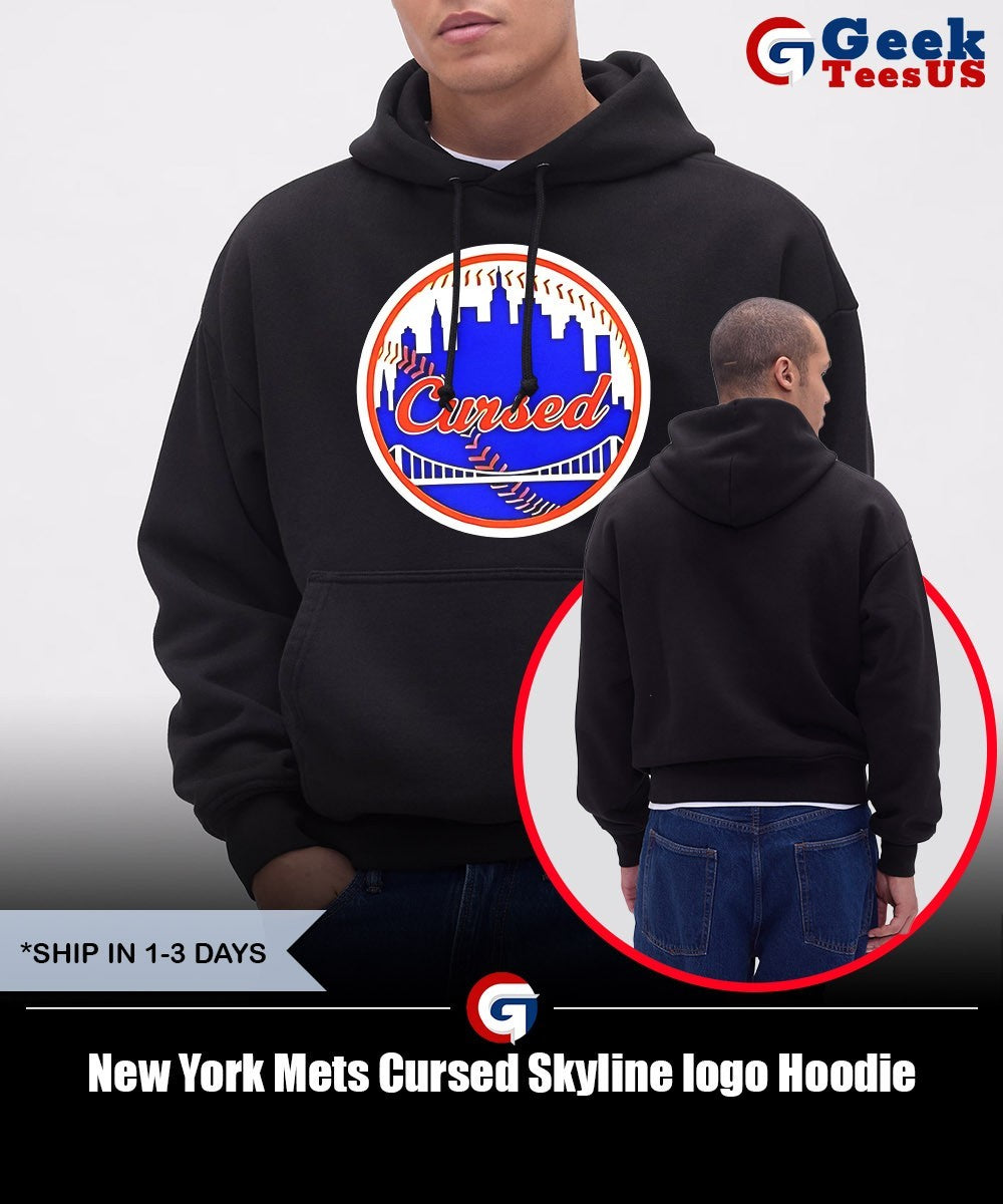 New York Mets Cursed Skyline logo shirt