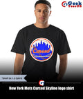 New York Mets Cursed Skyline logo shirt