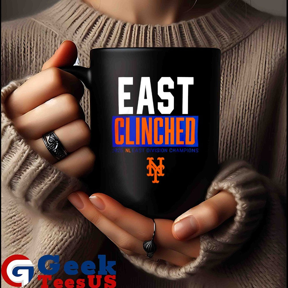 New York Mets Playoffs Clinched NL East Division Champions 2025 shirt