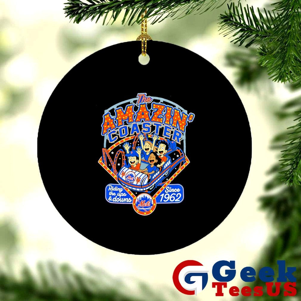 New York Mets The Amazin’ Coaster riding The Ups and Downs since 1962 shirt