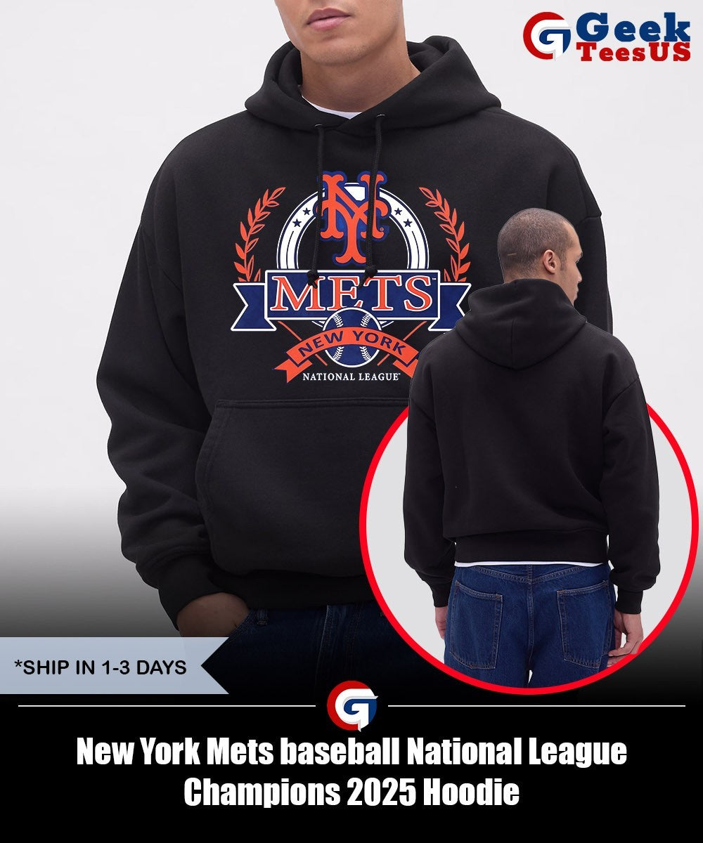 New York Mets baseball National League Champions 2025 shirt