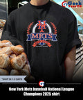 New York Mets baseball National League Champions 2025 shirt