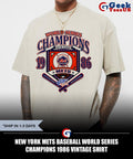 New York Mets baseball World Series Champions 1986 vintage shirt