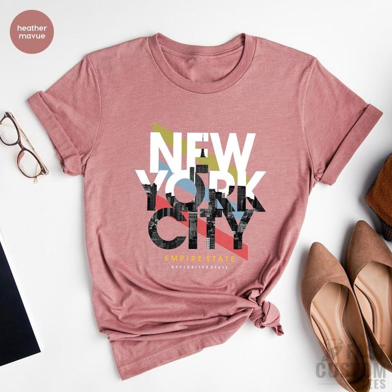 New York Tee, New York City Shirt, New York T-shirt, East Coast Shirt, New Yorker Tee, New York Lover Gift, nyc gifts,...