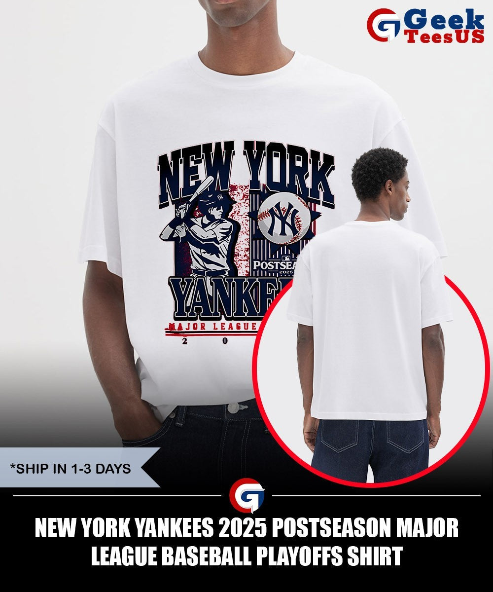 New York Yankees 2025 Postseason Major League Baseball Playoffs shirt