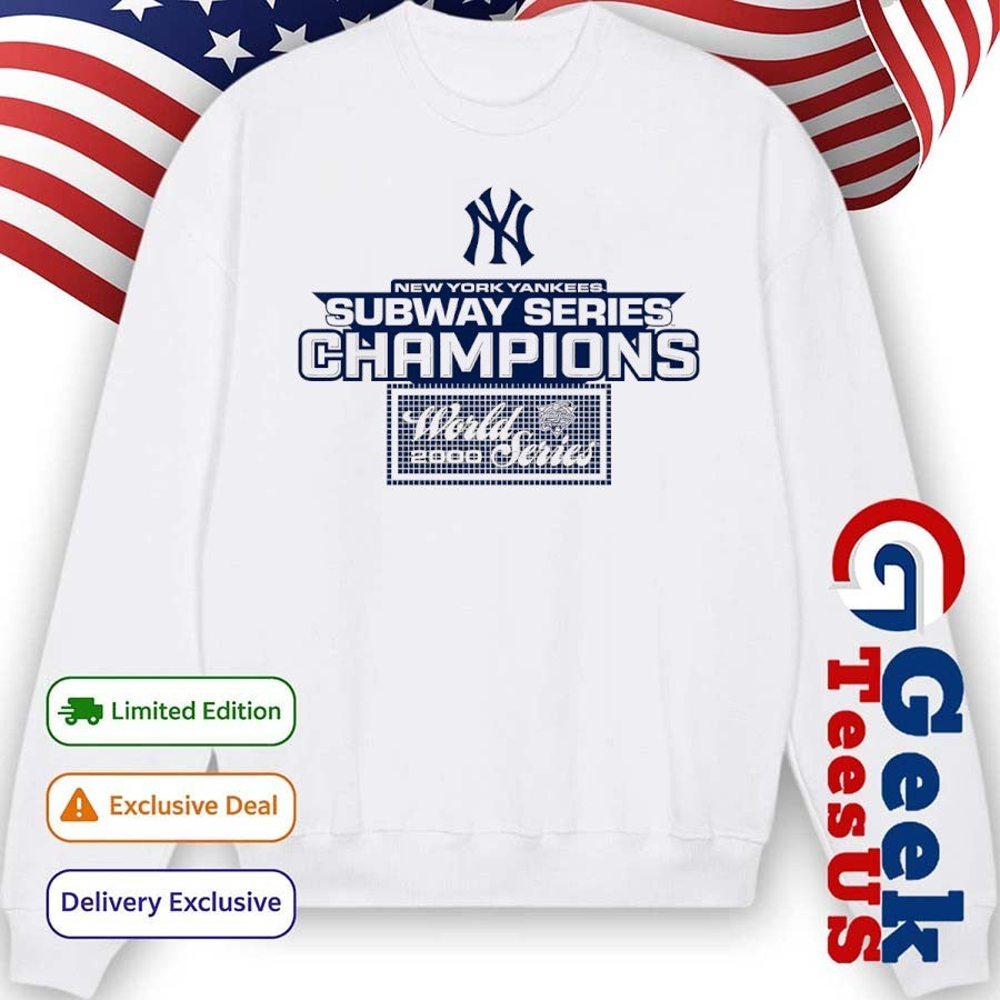 New York Yankees baseball Subway Series Champions World Series 2000 shirt