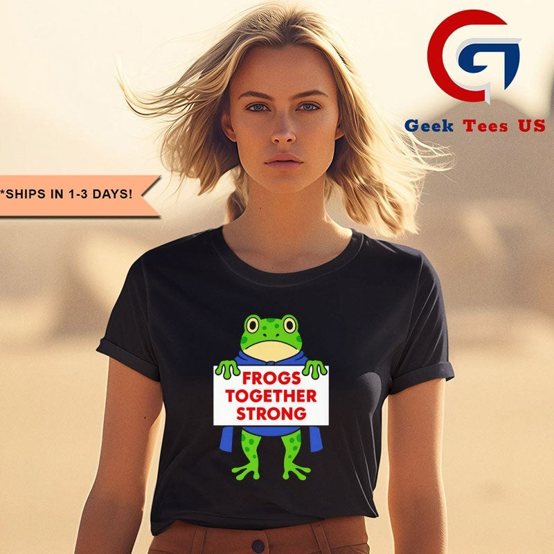 Newsom Portland Frogs Together Strong shirt
