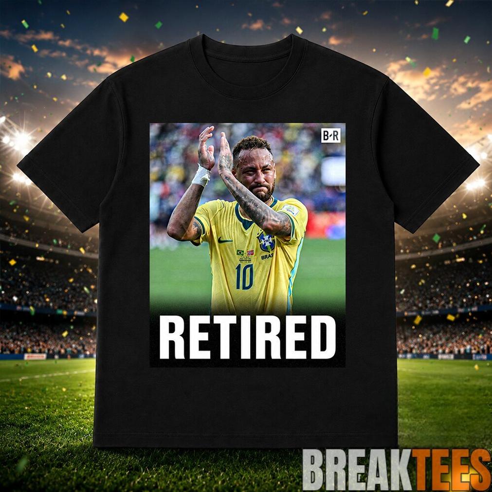 Neymar Jr Brazil World Cup 2026 Retired Graphic Iconic Edition Shirt