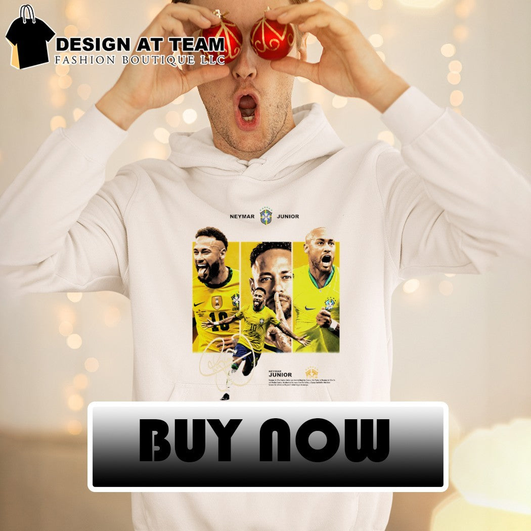 Neymar Junior Brazil Soccer National Team World Cup 2026 graphic signature shirt