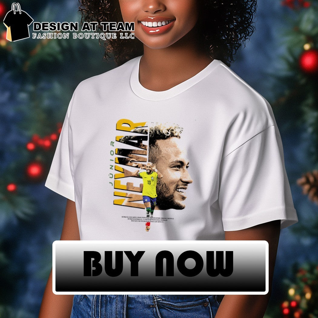 Neymar Junior Brazil Soccer player Neymar Da Silva Santos Junior World Cup 2026 shirt