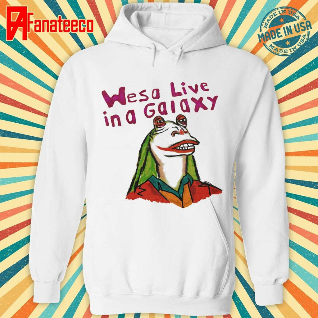 Wesa live in a Galaxy shirt