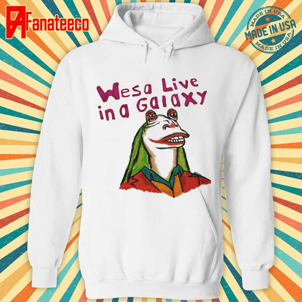 Wesa live in a Galaxy shirt