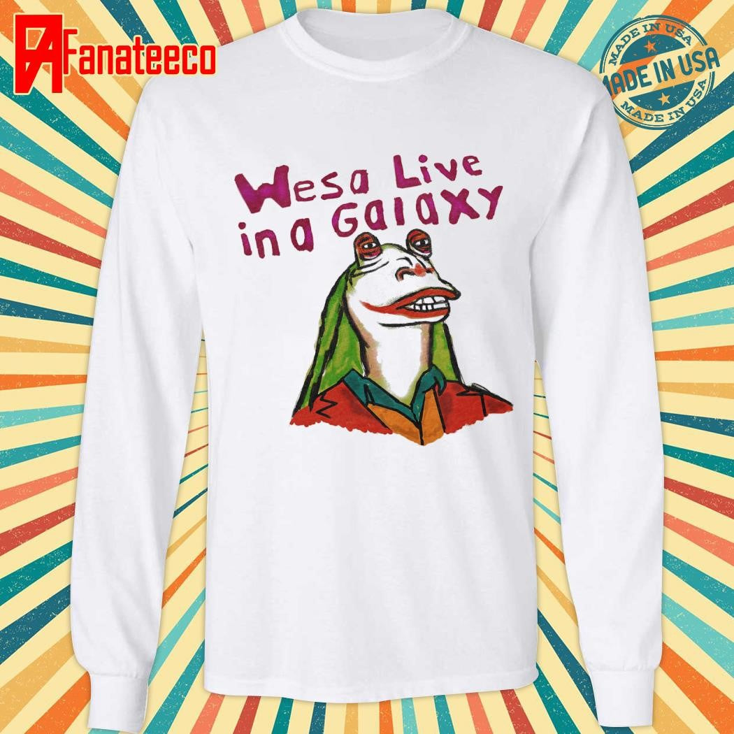 Wesa live in a Galaxy shirt