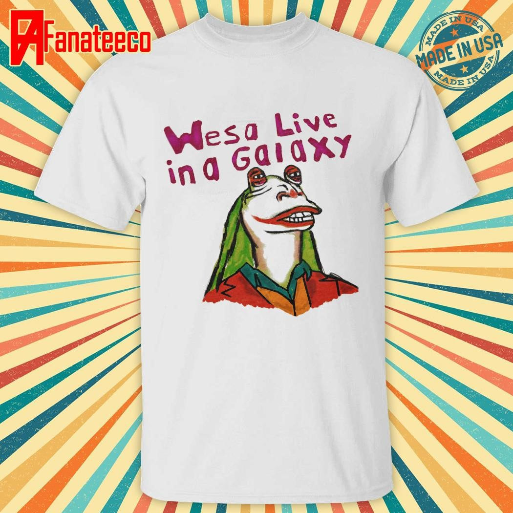 Wesa live in a Galaxy shirt