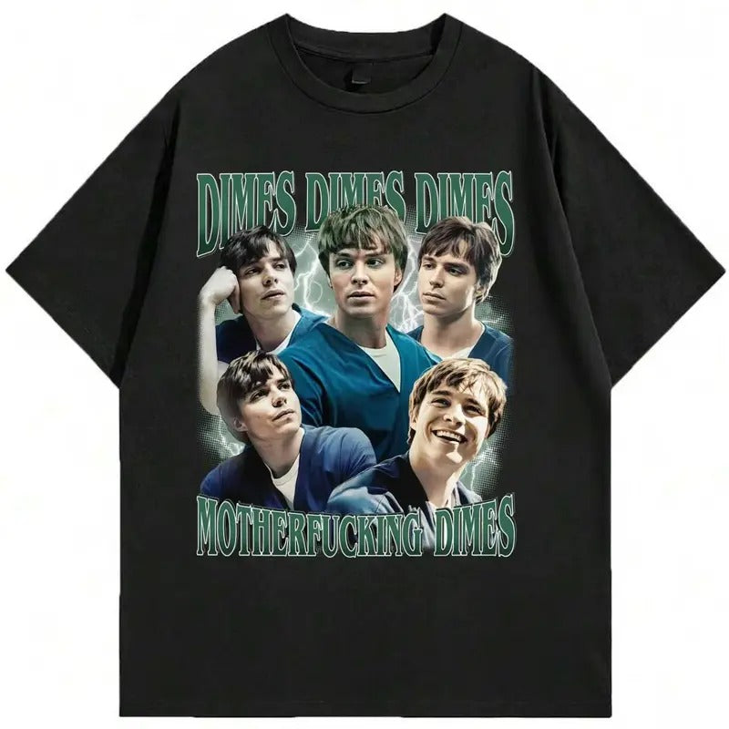 Nicholas Chavez Dimes Dimes Comfort Colors T-shirt, Unisex Tops For Men- For Women, Y2K 90s Retro & W Movies Bootleg...