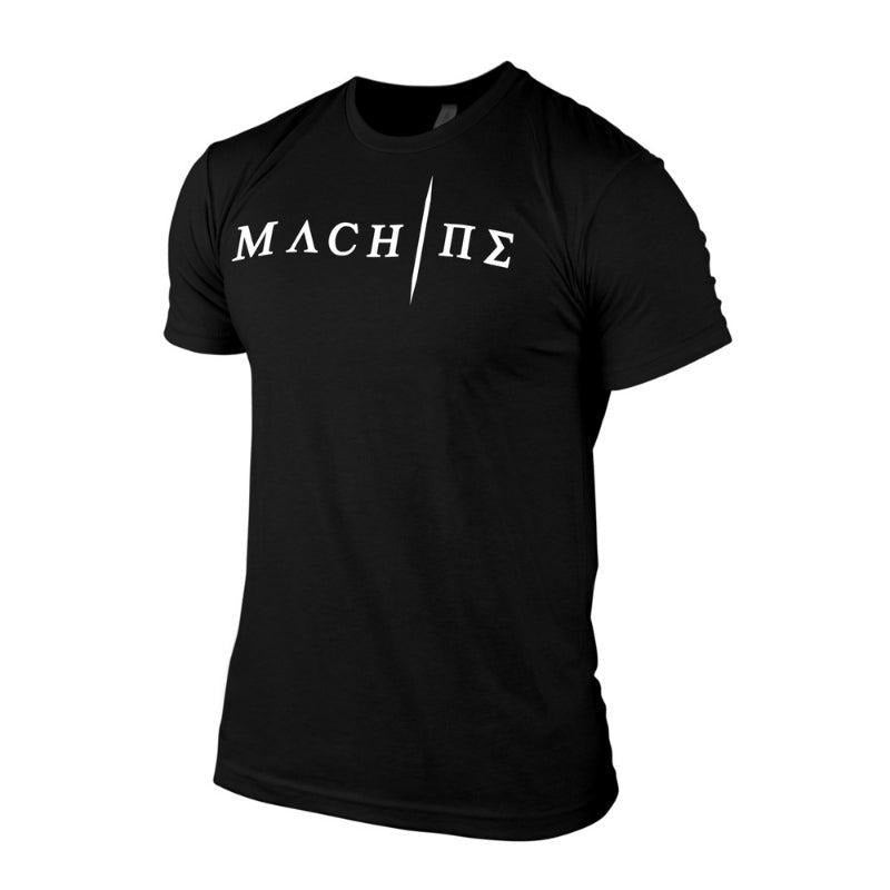 Nick Lavery Machine Design Black Summer T-Shirt for Men made of Cotton-Polyester Blend Hoodie, Sweatshirt | HypeDripTees.com
