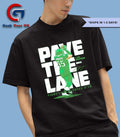 Nick Sirianni wearing Lane Johnson Philadelphia Pave The Lane signature shirt