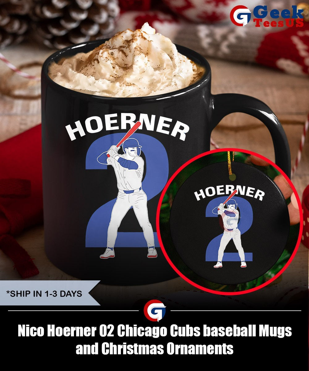 Nico Hoerner 02 Chicago Cubs baseball shirt