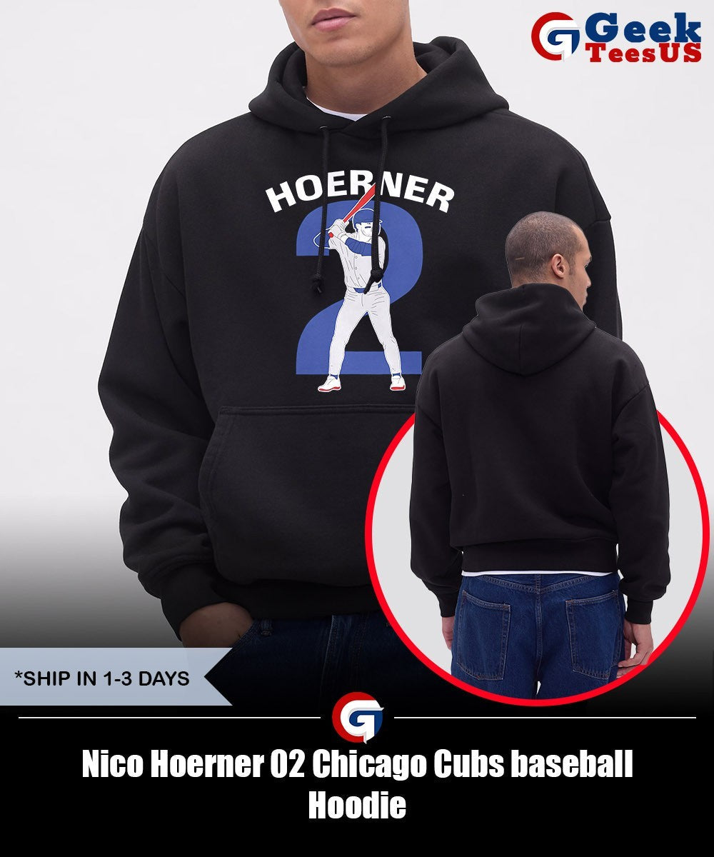 Nico Hoerner 02 Chicago Cubs baseball shirt