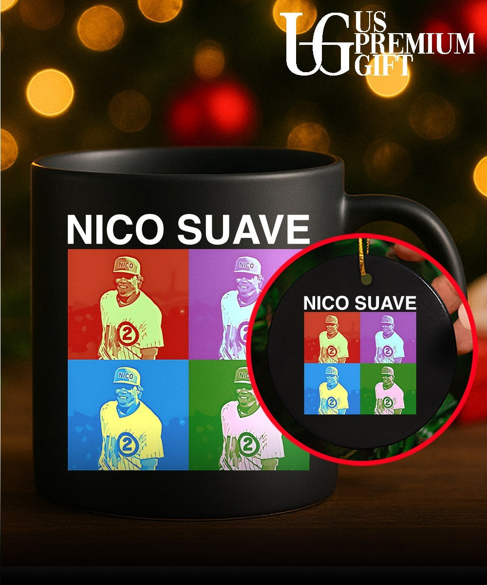 Nico Hoerner Nico Suave Chicago Cubs baseball shirt
