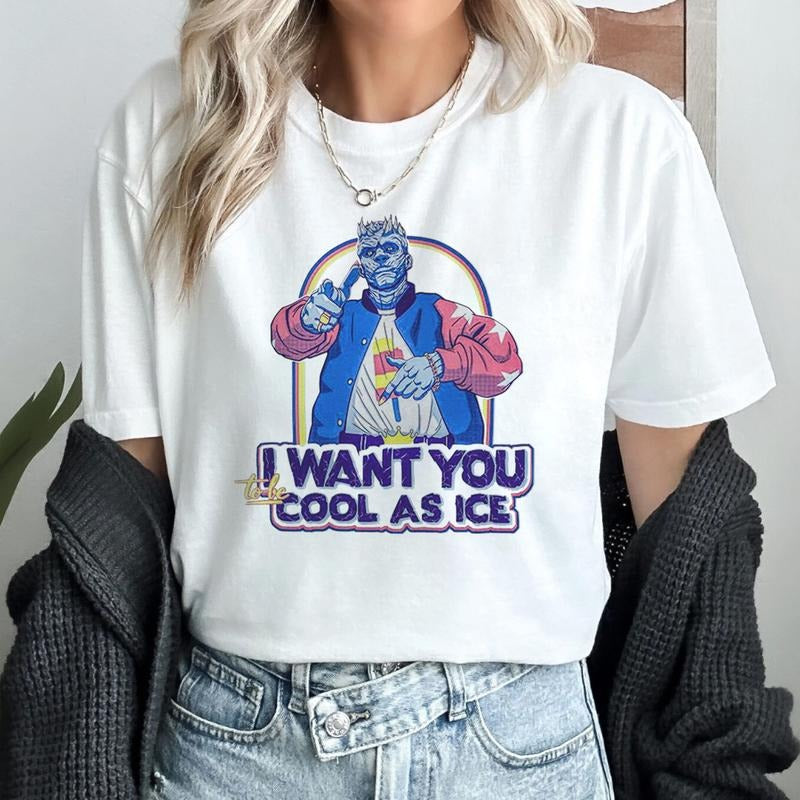 Night King Vanilla Ice I Want You Cool As Ice Shirt Game Of Thrones TShirt Got Movie Shirt Hoodie, Sweatshirt