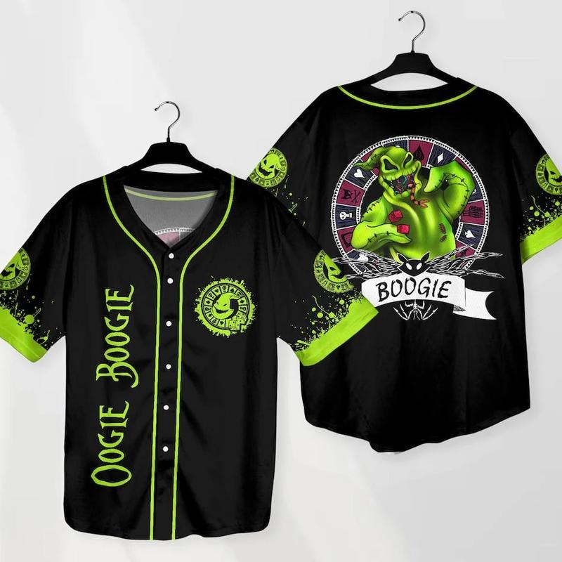 Nightmare Before Baseball Jersey Monster Baseball Jersey Halloween Jersey Shirt Horror Character Baseball Shirt Gifts...
