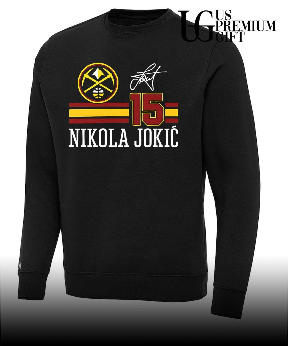 Nikola Jokic 15 player Denver Nuggets NBA signature shirt